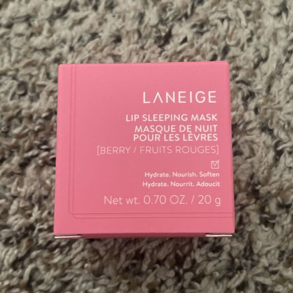Laneige Lip Sleeping Mask - 20g (Berry) NEW - Picture 2 of 6